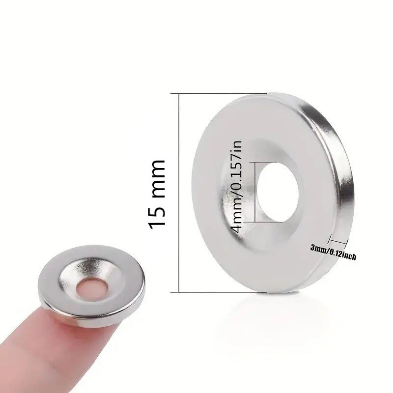 Imanes Neodimio 15x4x3mm Iman Super Fuerte Por Pack - Image 2