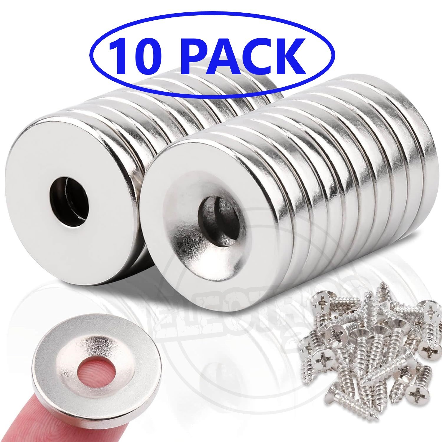 Imanes Neodimio 15x4x3mm Iman Super Fuerte Por Pack