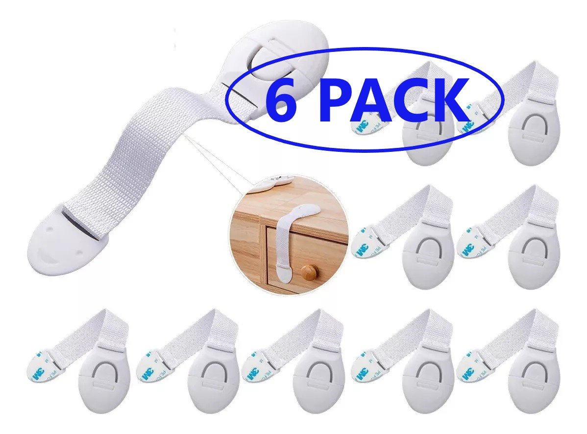 Seguro de Puertas y Gavetas para Bebes Seguridad Protección