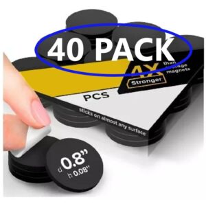 Imanes de Ferrita (40 Pack) Iman 20mm x 2mm Manualidades