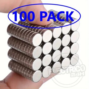 Iman Super Fuerte 5mm x 3mm, Neodimio N52, Redondo Original 100und