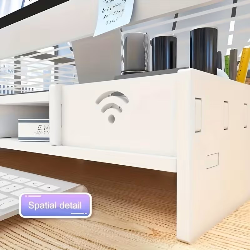 Mesa Base Monitor Pc Laptop Organizador Escritorio Oficina - Image 6